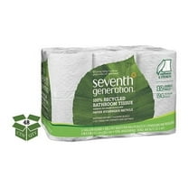 100% Recycled Bathroom Tissue, 2-Ply, White, 240 Sheets/roll, 48/carton