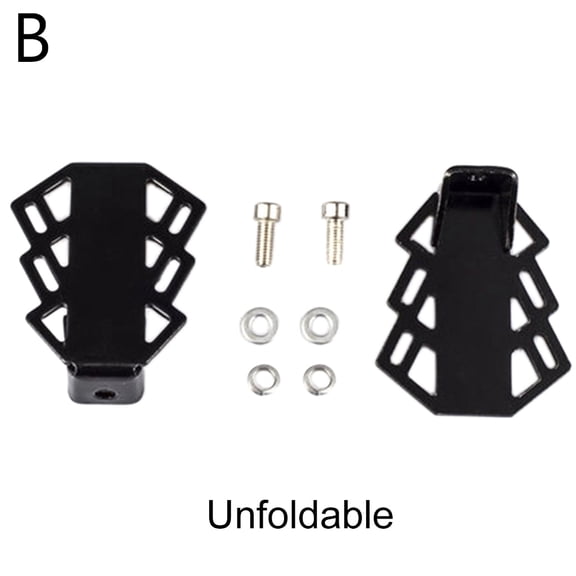 2 Pieces Cycling Accessories Durable Bicycle Foot Peg Road Bike Rear for Seat Pe