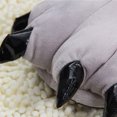 thumbnail image 3 of Boys Girls Comfy Warm Monster Paw Indoor Slippers Slip On Non Slip Sole House Footwear Kids Halloween Holiday Shoes, 3 of 8