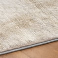 thumbnail image 5 of Addison Rugs Dream Shag Premium Machine Washable Transitional Horizontal Bars Beige Rectangle Rug, 5' x 7'6", 5 of 8
