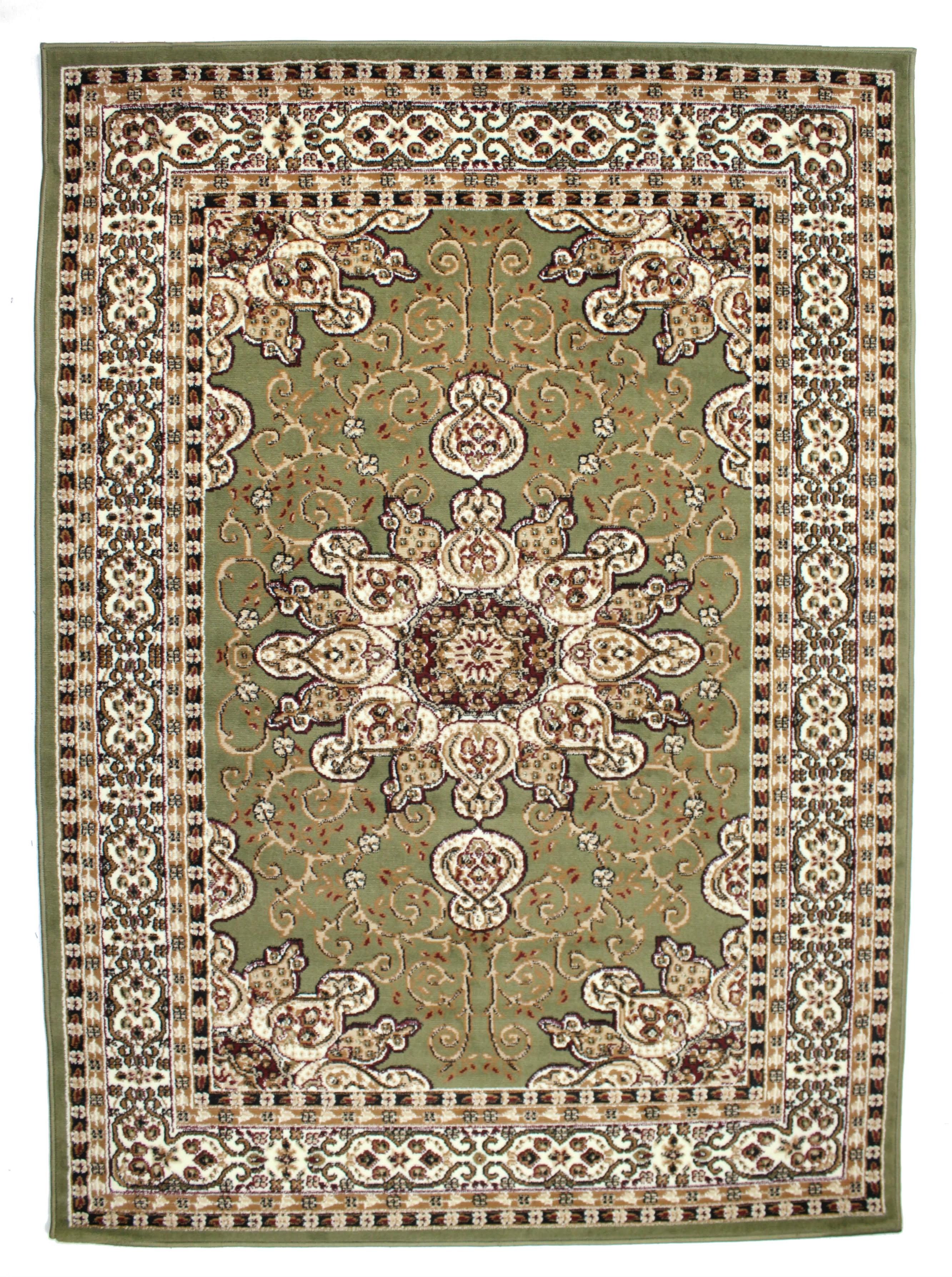Meredosia Oriental Area Rug Nairobi 0307 Green 5' x 7'
