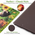 thumbnail image 5 of Farmhouse Kitchen Rugs [2 PCS] Anti-Fatigue Kitchen Mats for Floor Sunflower Farm Rooster Kitchen Rugs Non-Slip Washable Waterproof Cushioned Mat for Home/Office/Sink, 18''''x30''''+18''''x48'''', 5 of 6