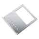 thumbnail image 4 of Tablero de puente de guitarra, placa de puente de guitarra Placa de puente de guitarra eléctrica de metal Placa de puente de cuerda Construcción robusta, 4 of 8