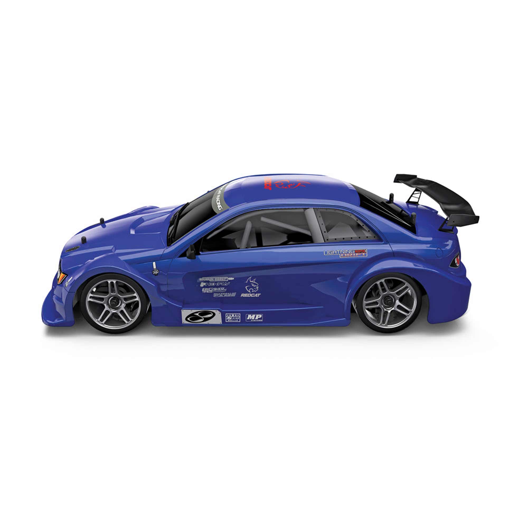 Redcat Racing 1/10 Lightning EPX Drift 4 Wheel Drive Brushed RTR Ready to Run Blue RER08003 Cars Electric RTR 1/10 Off-Road - image 3 of 11