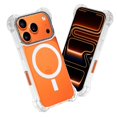 thumbnail image 1 of Mr. Gadgets Funda De Uso Rudo Para iPhone, Diseño Magnetico, Case Transparente De Acrilico Epoxi, Tecnología Ultra Bounce, Anti-caídas Compatible Con iPhone 17 Pro Max Color Transparente, 1 of 7