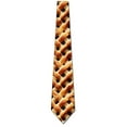 thumbnail image 3 of Blueberry Pie Ties Mens Dessert Neckties Food Tie Pie Tie by Three Rooker, 3 of 4