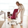 thumbnail image 2 of NOUHAUS Palette Ergonomic Office Chair, Adjustable Lumbar & Armrests, ElastoMesh, Supports 240lbs for Home Office, 2 of 8