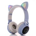 thumbnail image 1 of Los auriculares inalámbricos de Bluetooth, Bluetooth del oído del gato inalámbrico/ató con alambre los auriculares, 1 of 5