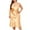 Gold, variant on Admvng Womens Nightgown Plus Size Elegant Comfortable Pajamas Solid Color Suspender Nightdress Home Clothes XL-3XL