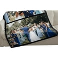 thumbnail image 6 of Personalised Blanket 76x100cm,Custom Blanket with Words Picture Collage Customized Blankets,Birthday Xmas Souvenir Gifts Personalized Throw for Father, Mom, Kids, Dogs, Friends or Lover, 6 of 6