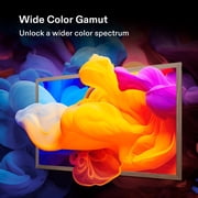 onn 55 The Fresco Art Gallery 4K UHD Google TV with Gemini, Walnut Frame and Mounting Kit