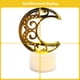 thumbnail image 2 of Lámpara de mesa Ramadan Creative Chic Ornament Moon Nightlights para Eid Al Fitr (A) Tmvgtek Libre de BPA, 2 of 9