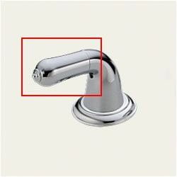 Delta Innovations Metal Lever Handle Accent Set Polished Brass