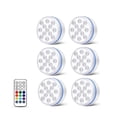 thumbnail image 1 of RGB Underwater Light LED Lights Waterproof Pool Lamp Dimmable Wall Lamp Outdoor Lighting With Remote ,Easy to Install, 1 of 7