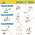 thumbnail image 2 of Bloques de construcción para niños de 4 a 8 años para niños en edad preescolar, 60 piezas, 2 of 8