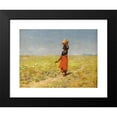 thumbnail image 2 of William Robinson Leigh 18x14 Black Modern Framed Museum Art Print Titled - Blind Hopi Girl Returning from a Desert Watering Hole (1915), 2 of 5