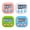 Pink, variant on 4 PCS Multifunctional Electronic Kitchen Timer Stopwatch Count up Down Large Screen