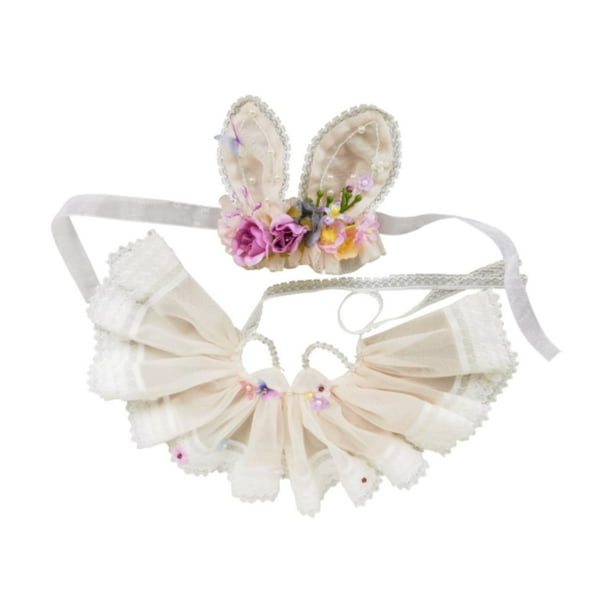 Vestido para muñeca BJD 1:6, ropa, accesorios fotográficos para niños. Conejito rosa