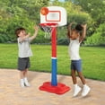 thumbnail image 3 of Play Day Adjustable Basketball Goal with Built-In Ball Storage and Easy Assembly, 3 of 6
