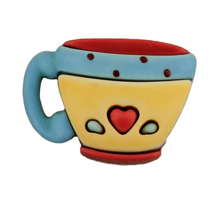 - BUTTONS GALORE COFFEE CUP BULK 3D - 25 BUTTONS