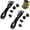 Black, variant on Vjnyvs 2Pair Elastic No Tie Shoe Laces Sneaker ShoeLaces Stretching Lock Lazy Laces Quick Rubber Round Shoelace Shoestrings