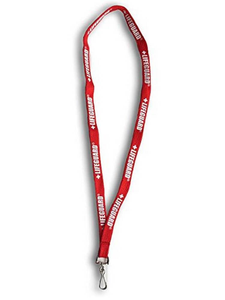 LIFEGUARD Waterproof Lanyard Red Necklace