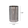 thumbnail image 6 of Mainstays Utensil Holder, Stainless Steel Kitchen Utensil Organizer for Countertop Storage, 6 of 9