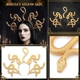thumbnail image 2 of Halloween Medusa Snake Headband Spooky Themed Accessory for Halloween Party Themed Events Parties Adult and Teen Halloween Dress Up 1 Piece, 2 of 4