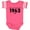 Football Pink and White, variant on Inktastic Don't Let the Dream Die 1963 Mlk Boys or Girls Baby Bodysuit