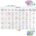 thumbnail image 3 of Gamivast Three Piece Rash Guard Set for Tween Girls Tie Dye Short Sleeve Top Bikini Skirt Bottom Summer Surfing Suit Beach Holiday Wear Bathing Suit, 3 of 5