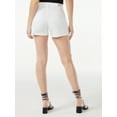 thumbnail image 3 of Sofia Jeans Women's Leona Curvy Midi High Rise Shorts, 3 of 6