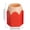 Red, variant on Pencils and Pens Desktop Storage Pot for Stationery, Plastic Pen Holder Organizer with Cute Design, 10.5 cm H x 7.5 cm W