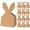 12Pcs Bags, variant on FXMLRLK 12Pcs Boho Bow Easter Bunny Treat Bags, Rustic Paper Rabbit Ears Goodie Bags, DIY Bunny Gift Boxes Baskets for Spring Easter Party Favors