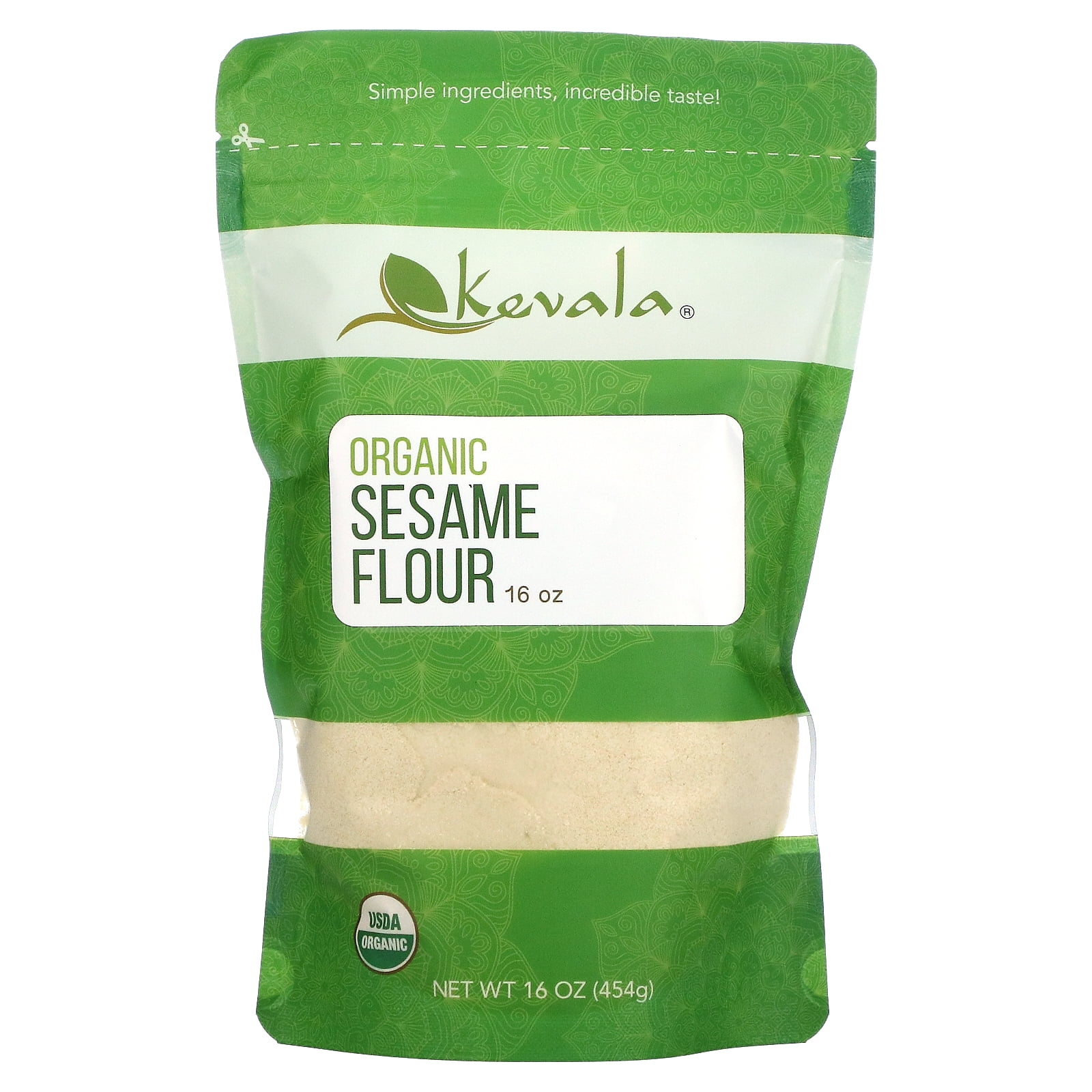 Kevala Organic Sesame Flour 16 oz.