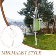 thumbnail image 3 of LIFKOME Woven Net Bag Flowerpot for Indoor Use Multi Cotton Rope Flower Pot Holder 1 Pcs, 3 of 8
