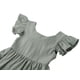 thumbnail image 3 of Vestido Dutebare de lino y algodón con volantes para niñas pequeñas, 120, 3 of 6