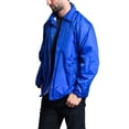 thumbnail image 3 of Men's Waterproof Windbreaker Jacket VOS - Royal Blue - Medium, 3 of 5