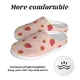 thumbnail image 6 of Kdxio Strawberries Women's Men's Slippers Plush Slip-On House Slipper for Winter Indoor Soft Cushion Non-slip Fluffy Slides Slippers-13, 6 of 7