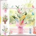 thumbnail image 1 of Easter Egg Tree Potted Plant - Colorful Artificial Easter Decor for Tabletop, No Watering Required, 1 of 7