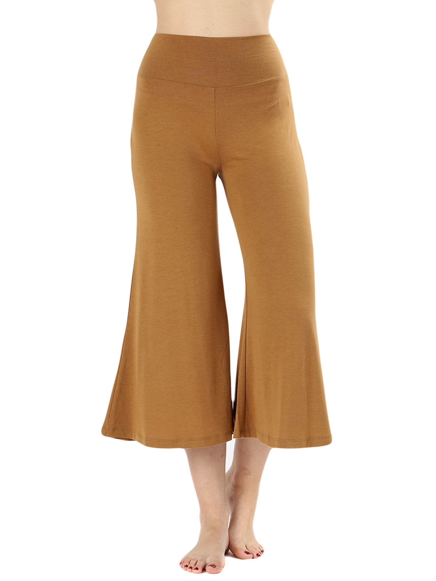 Brand Find Women's 3/4 Length Flared Culotte Trousers