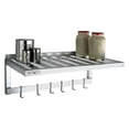 thumbnail image 2 of New Age Industrial Aluminum Wall Shelf, 20"D x 36"W x 13-1/2"H, Silver 1121, 2 of 2