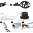 thumbnail image 2 of Adjustable Microphone Suspension Boom Scissor Arm Stand with Shock Mount Mic Clip Holder - Compact Mic Stand Made of Zinc Alloy - for Live Broadcasting, Podcast, Solo Artist, 2 of 8