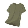 thumbnail image 4 of Afdoent Mens T Shirts Male Summer Short Sleeve T Shirt Lightweight Breathable Crew Neck Outdoor Fitness Top Classic Tee, 4 of 4