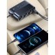 thumbnail image 3 of Encendedor Cigarrillos para Coche C28 A Tres Con Interruptor Cargador Coche Carga Rápida Qc3.0 Alta Potencia 3usb128W Con Vídeo, 3 of 9