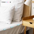 thumbnail image 5 of 1.9 x 0.64inch Bed Sheet Clips, 2Set(24Pcs )Mattress Covers Fastener Clamp Grey, 5 of 5