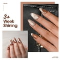 thumbnail image 5 of Gellen Cat Eye Gel Nail Polish, 18ml Gel Polish with Magnet Stick, Magnetic Shimmer Glitter Holographic Nail Polish Soak Off LED Gel for Nail Art DIY, Champagne Brown, 5 of 9