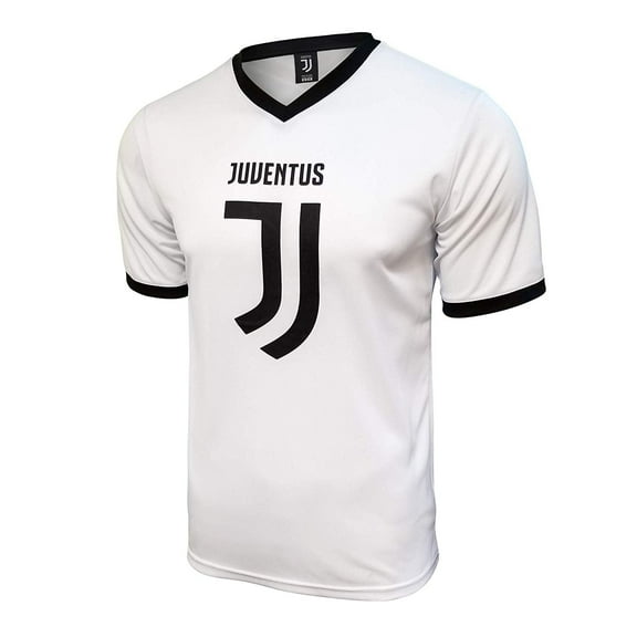Icon Sports Men Compatible with NAME JUVentus Licensed Soccer Poly Shirt Jersey - Custom Name and Number - -03 Small