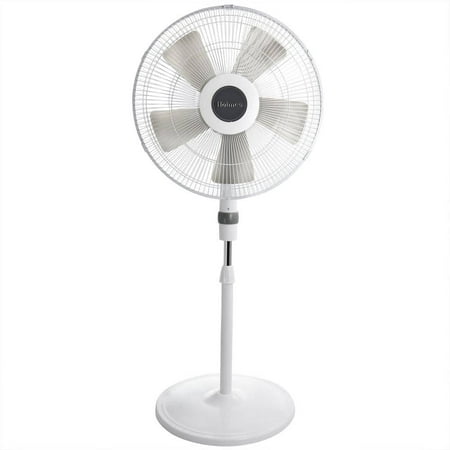 

16 in. Oscillating Blade Stand Pedestal Fan with Metal Grill in White