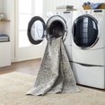 thumbnail image 6 of Livabliss Washable Rugs for Living Room, 7x9 Lillian Traditional Gray Area Rug, Bedroom Dining Room Home Decor Stain Resistant Carpet (6'7" x 9'), 6 of 9