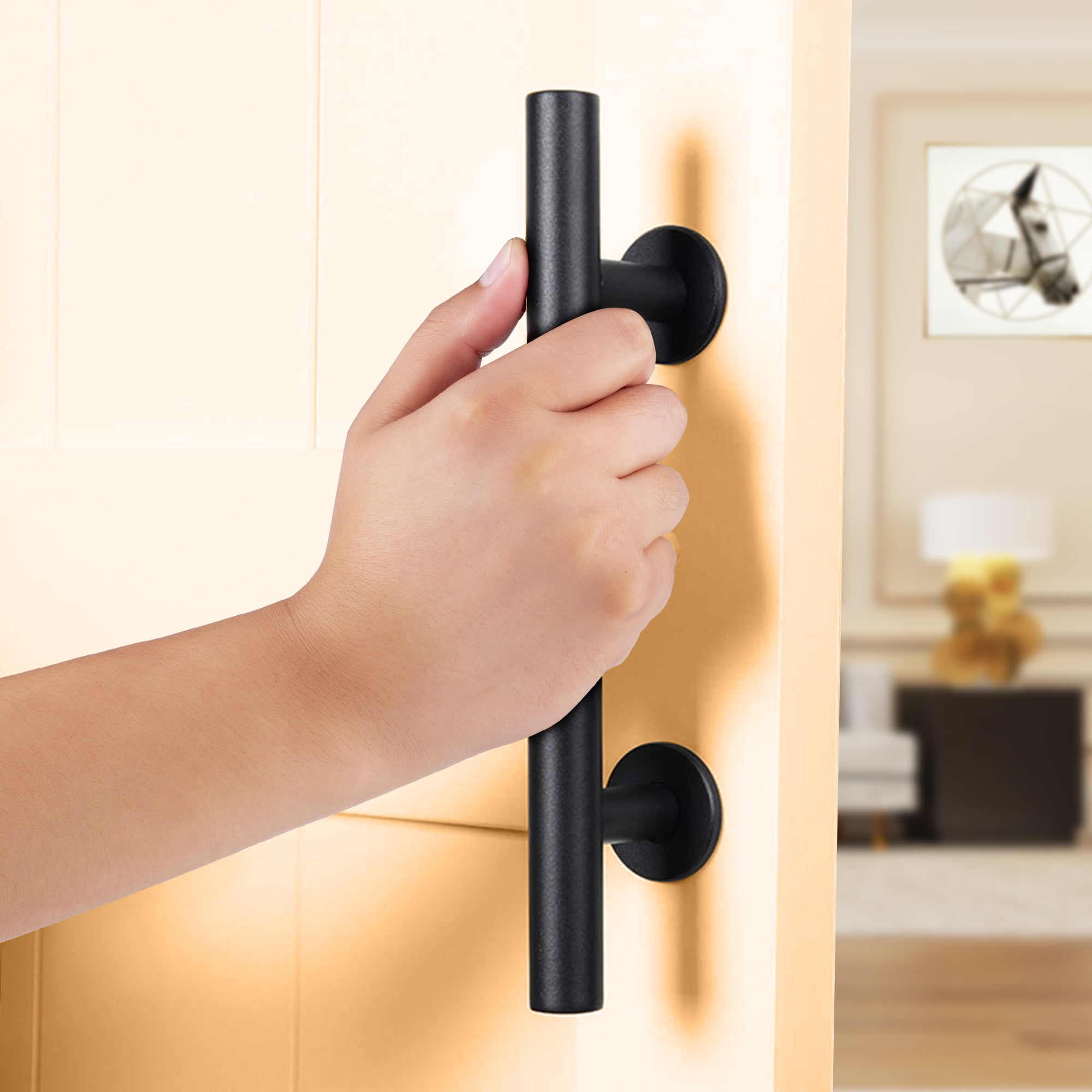 Black Door Pull Handles - Image to u